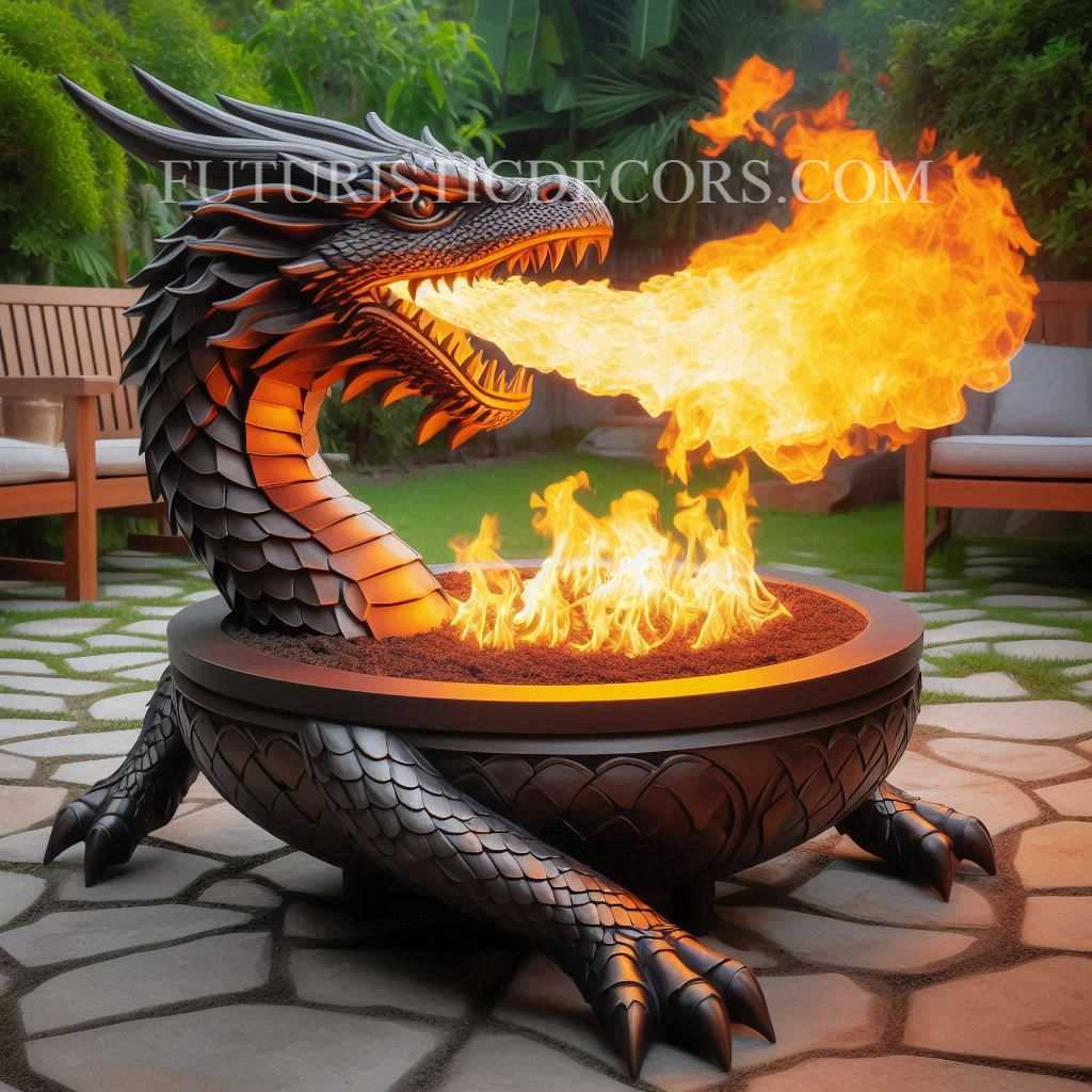 Dragon Fire Pit Table