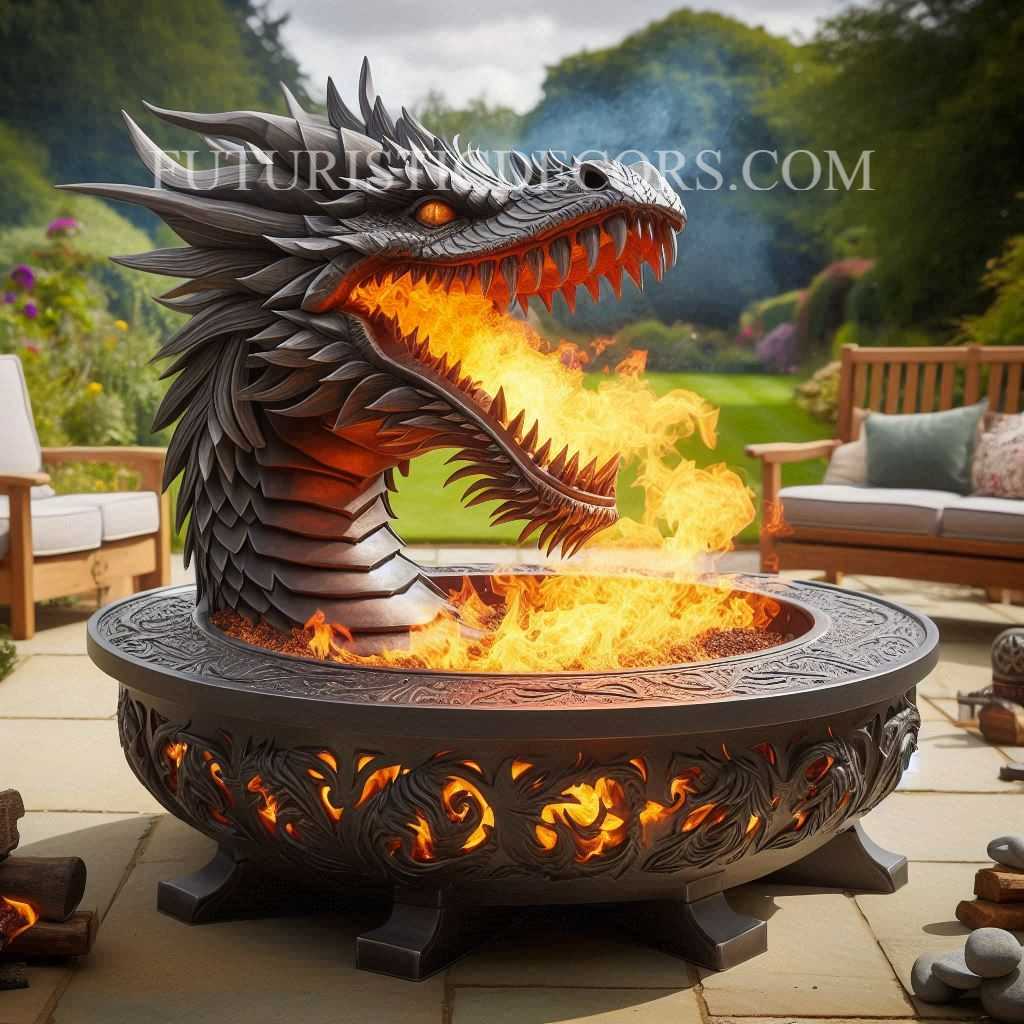 Dragon Fire Pit Table