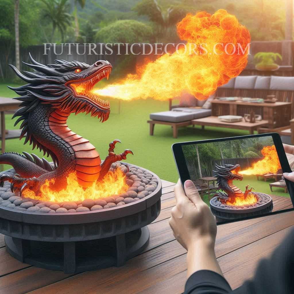 Dragon Fire Pit Table