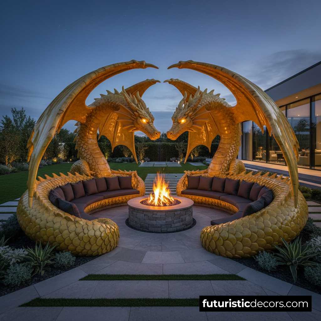 Incredible Dragon Patio Fire Tables
