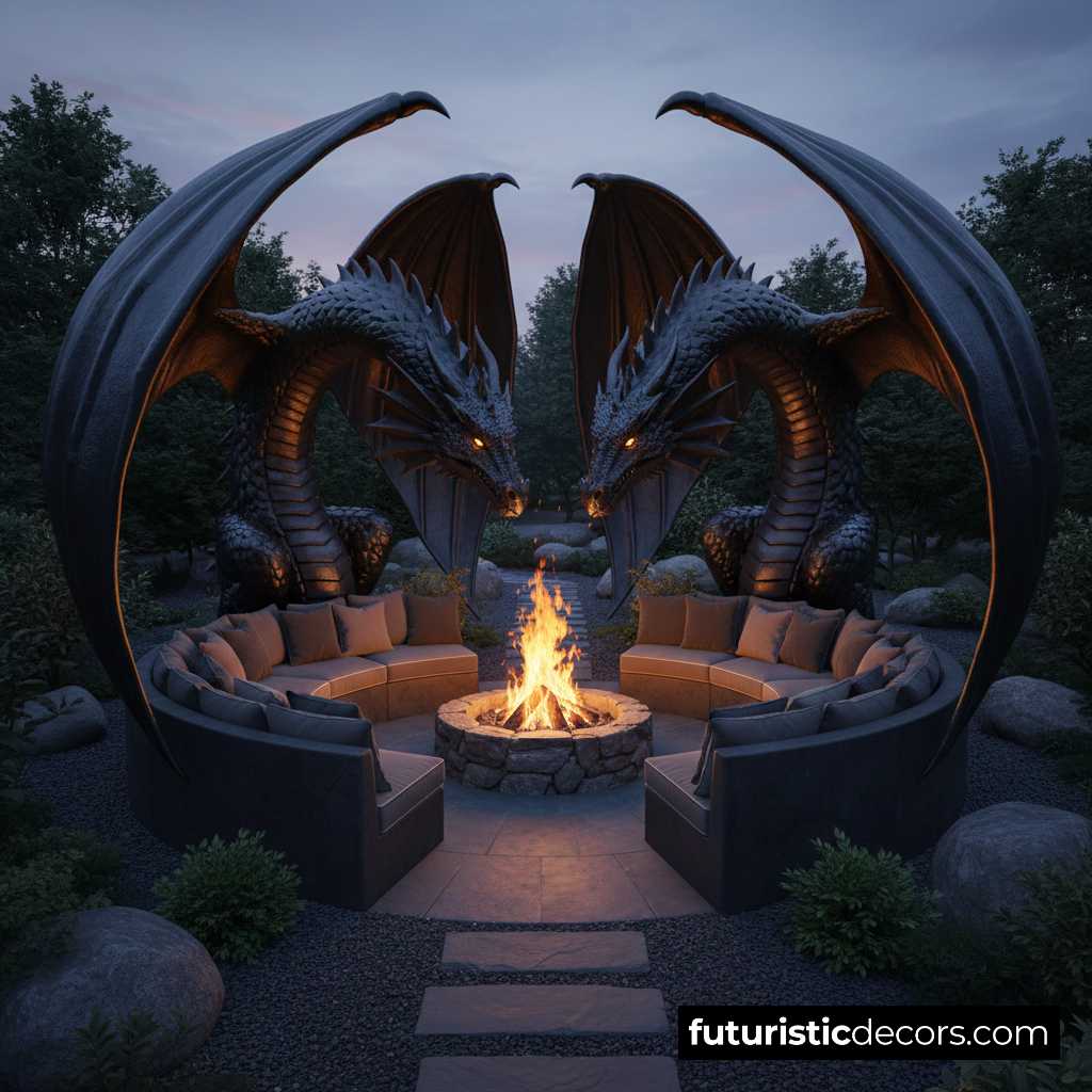 Incredible Dragon Patio Fire Tables