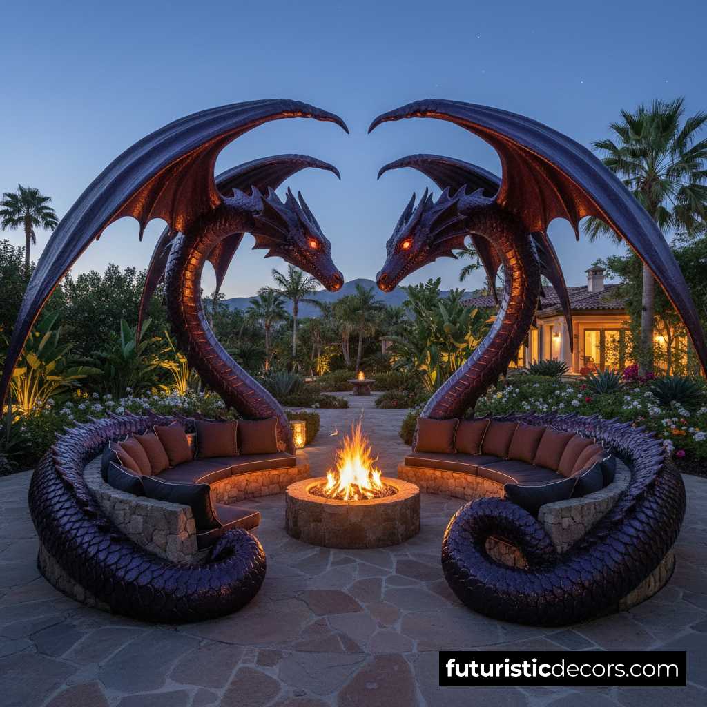 Dragon Patio Fire Table