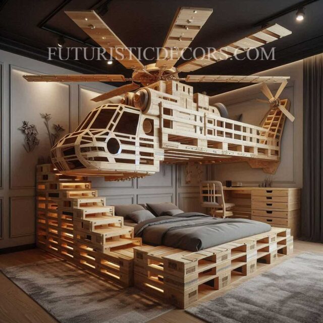 Helicopter Pallet Beds