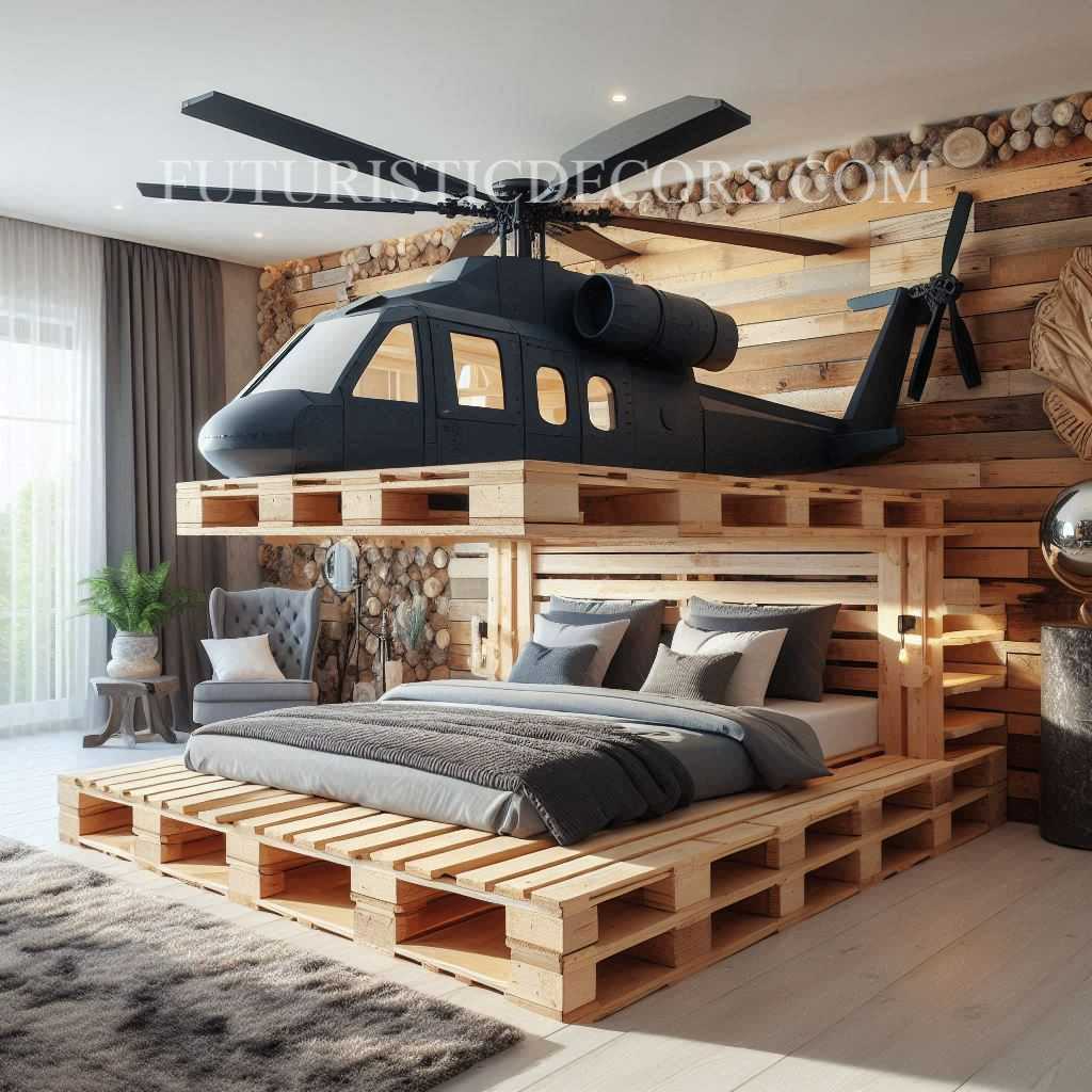 Helicopter Pallet Beds