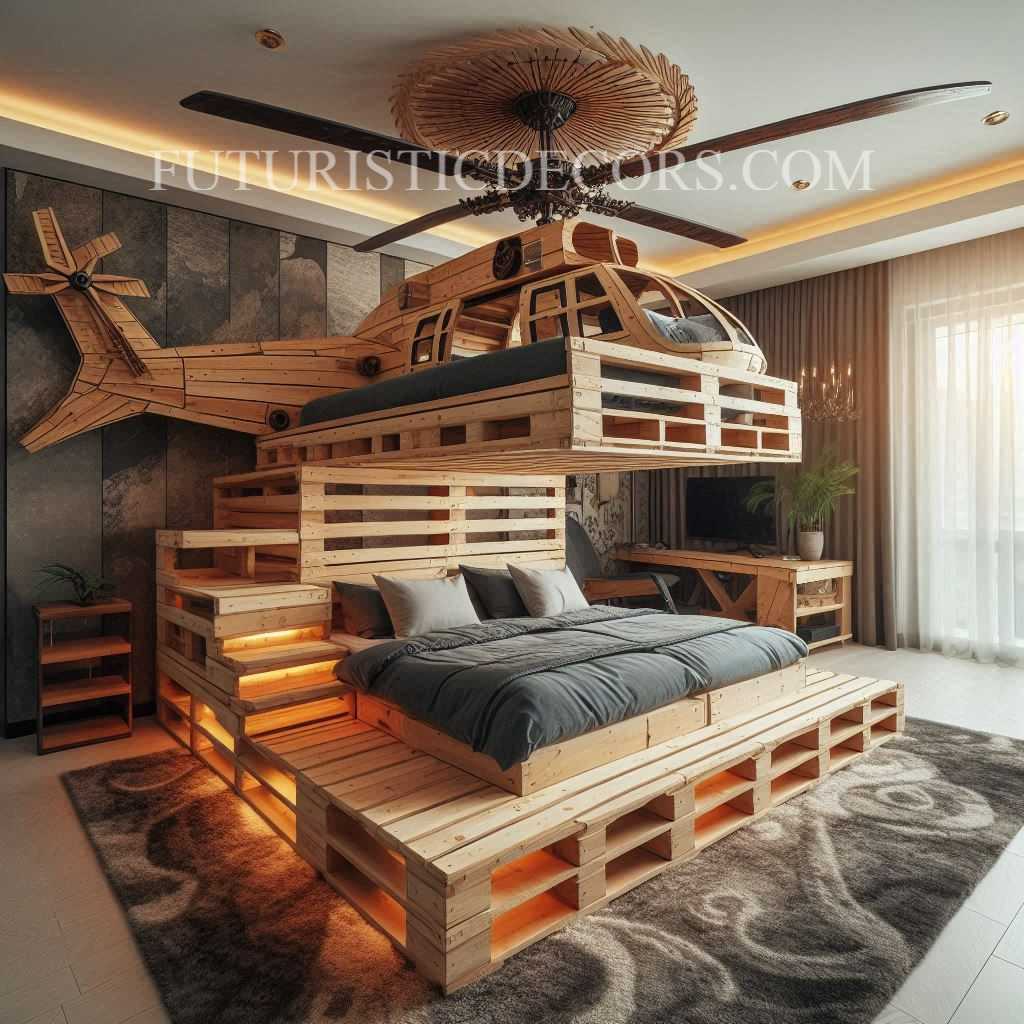 Helicopter Pallet Beds