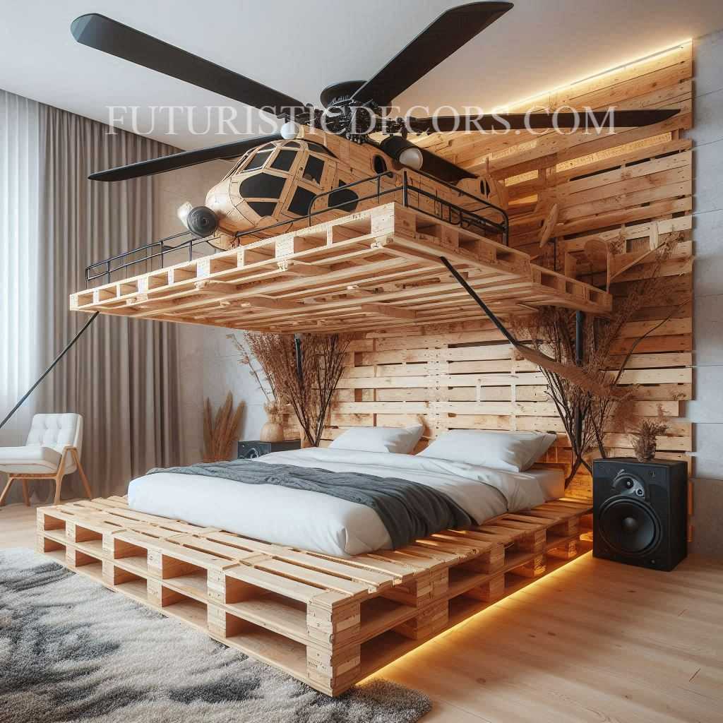 Helicopter Pallet Beds