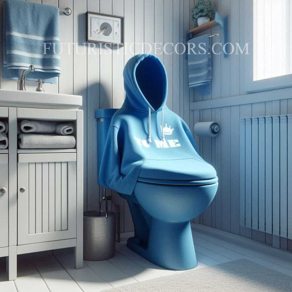 Hoodie Shaped Toilets