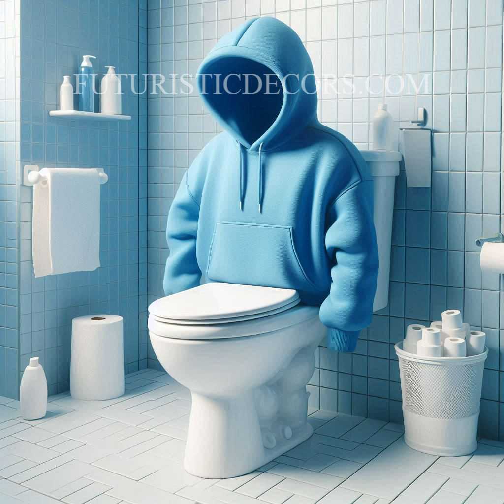 Hoodie Shaped Toilets