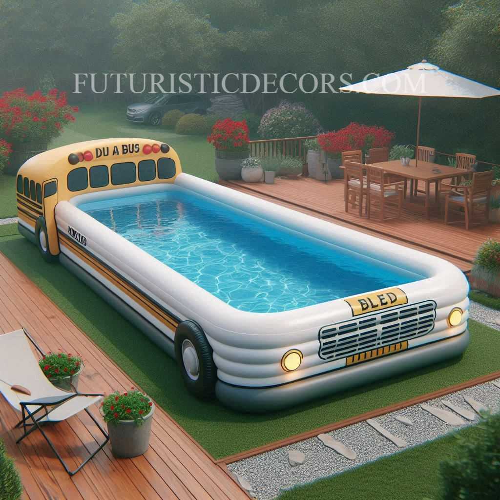 Bus Swimming Pool