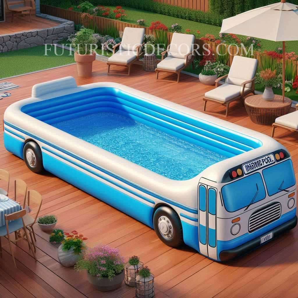 Bus Swimming Pool