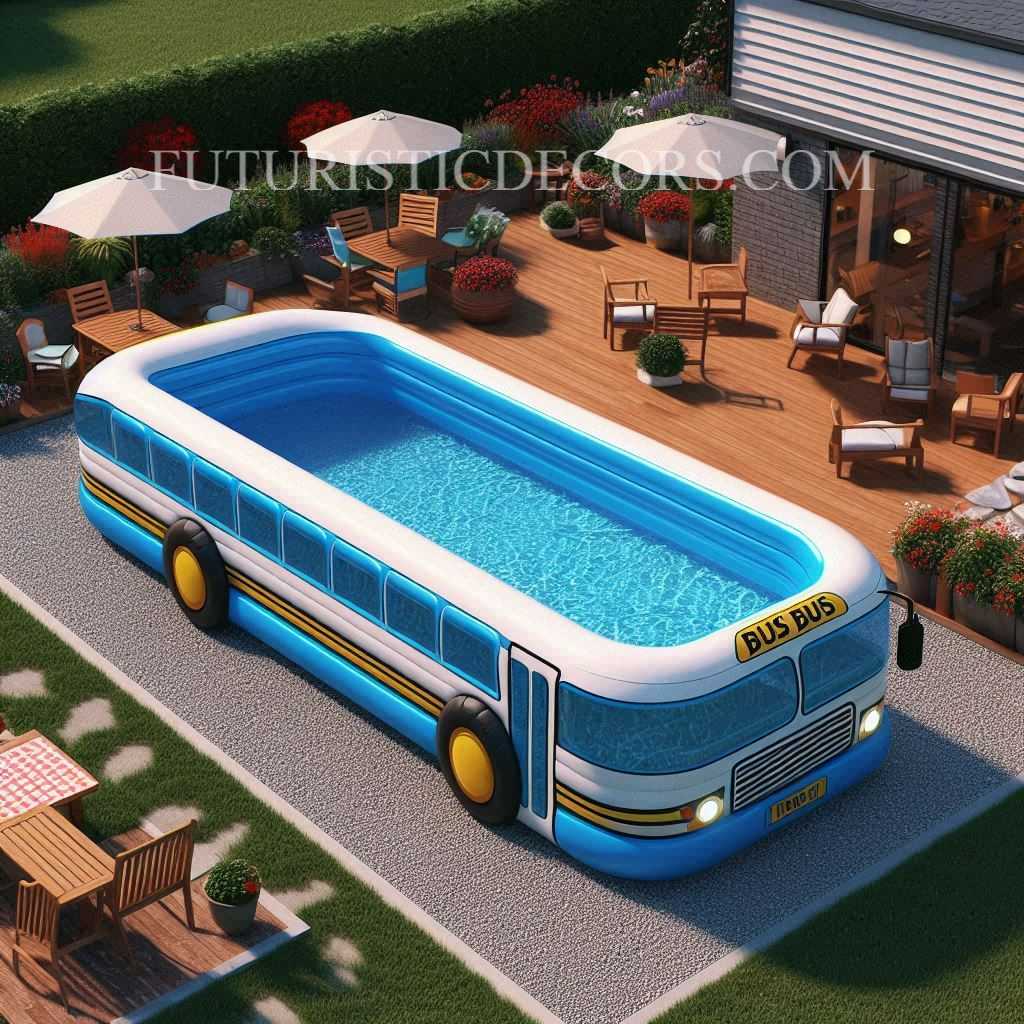 Bus Swimming Pool