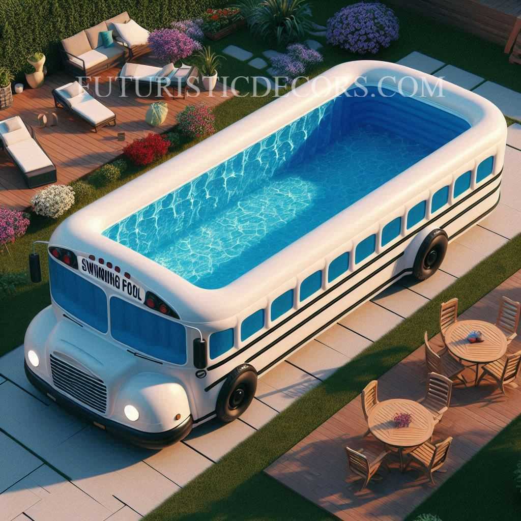 Bus Swimming Pool