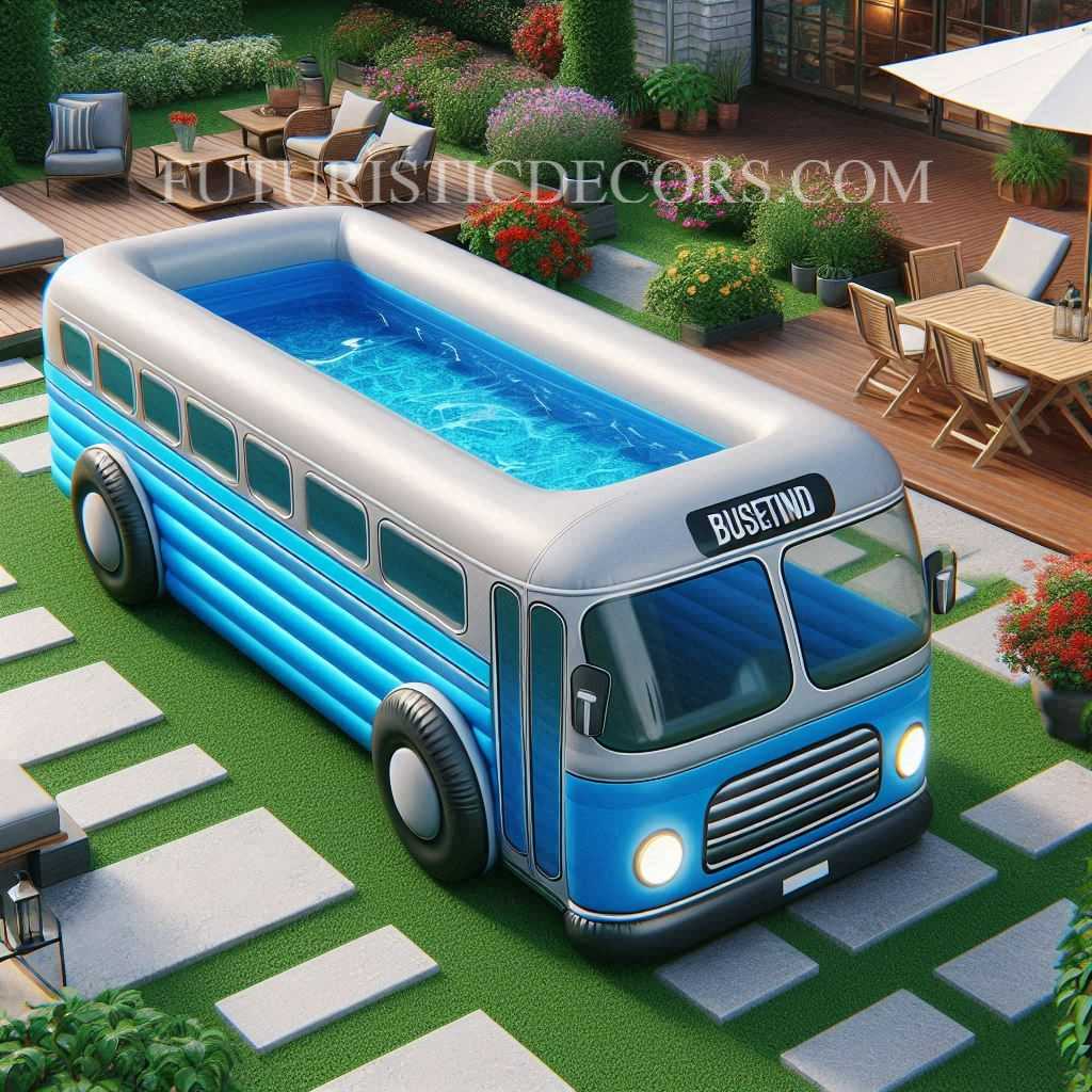 Bus Swimming Pool