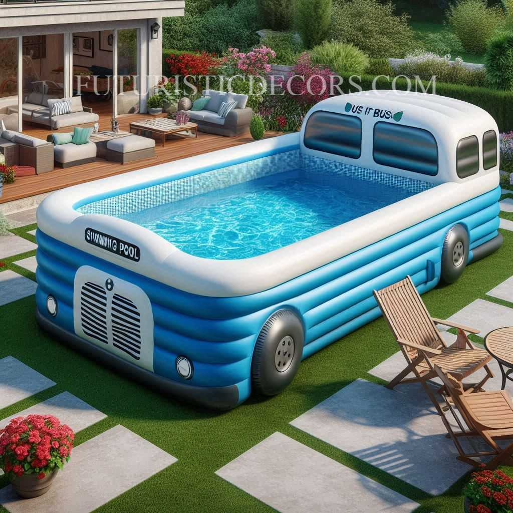 Bus Swimming Pool