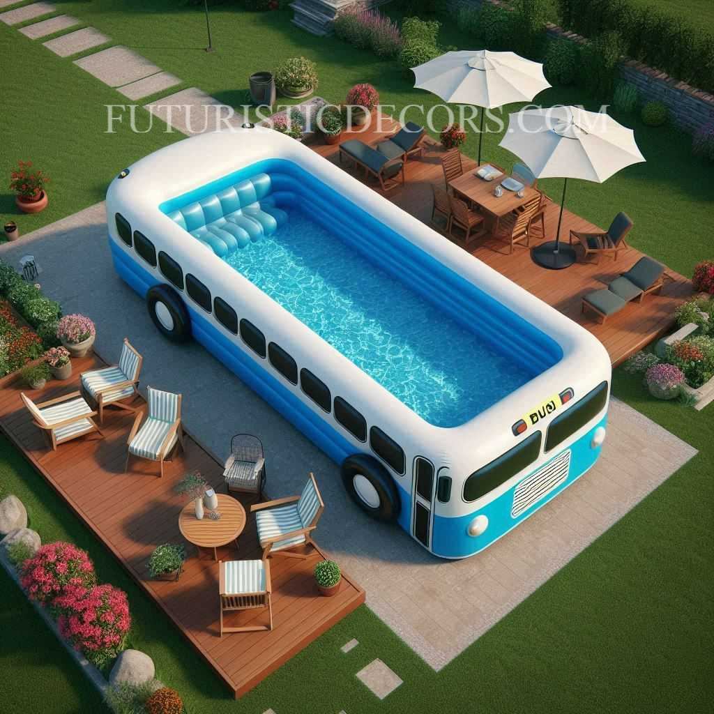 Bus Swimming Pool