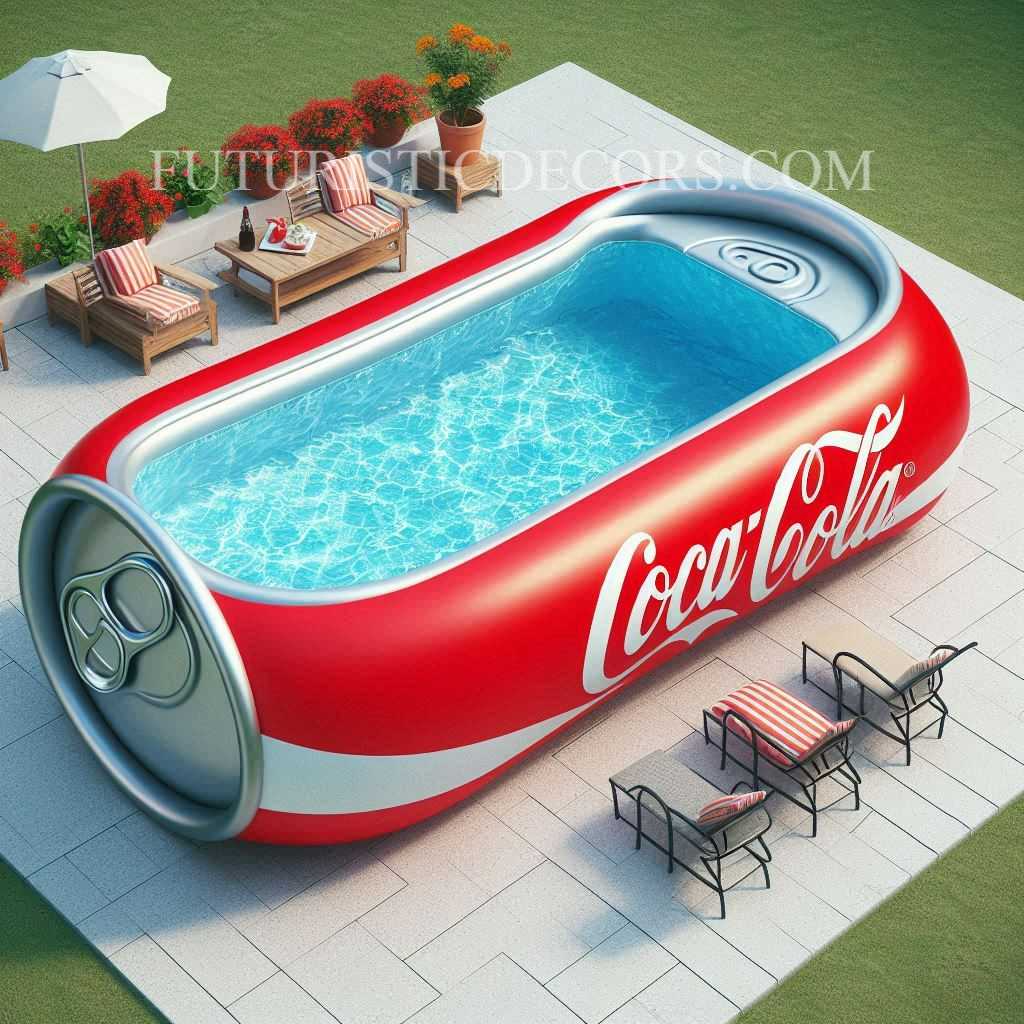 Coca Cola Shaped Pool