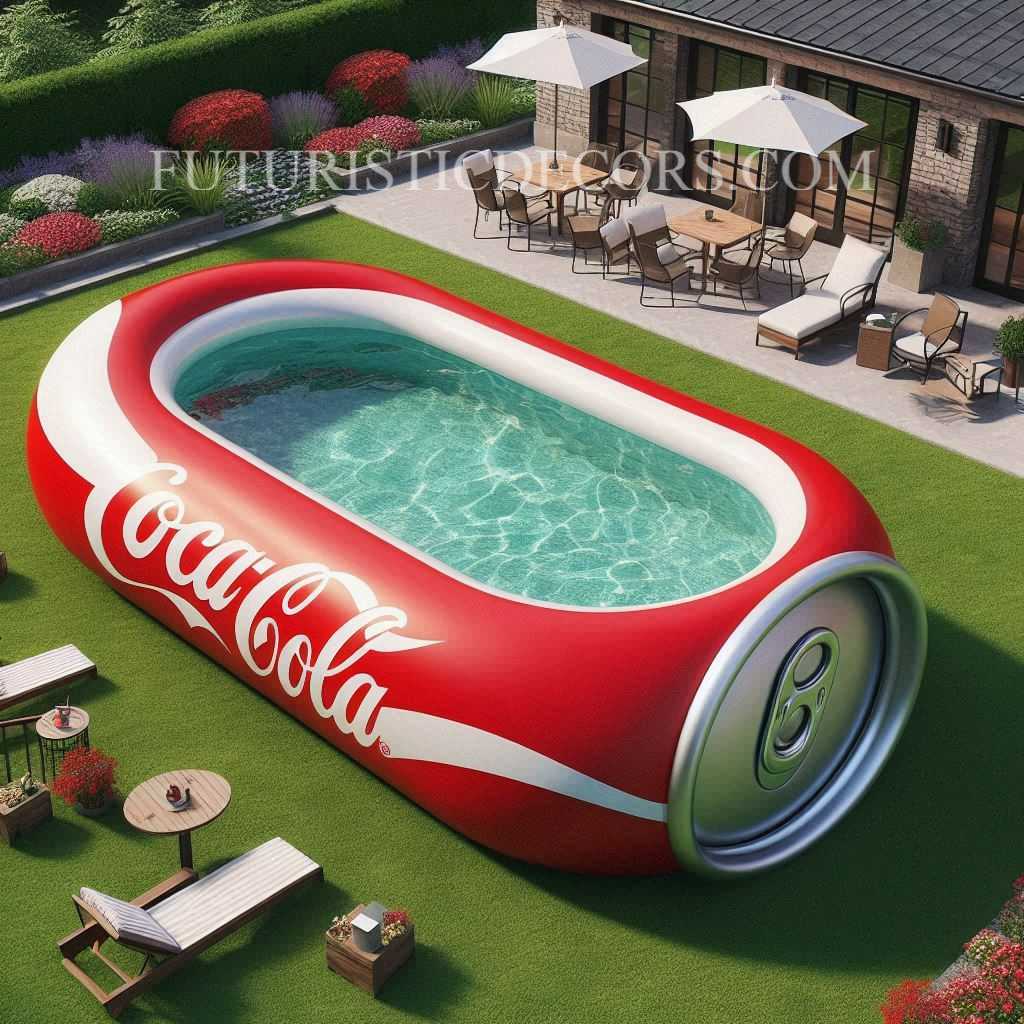 Coca Cola Shaped Pool