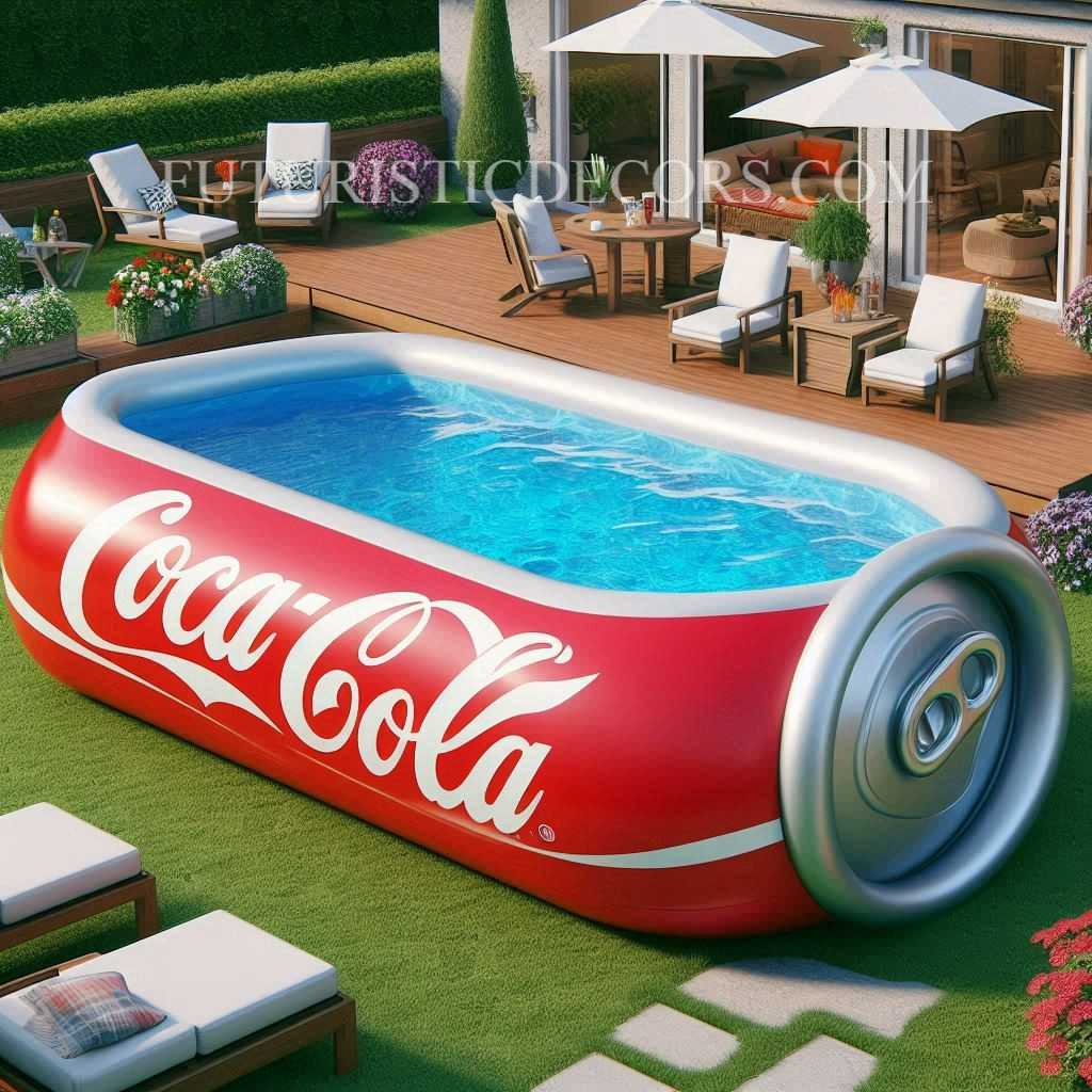 Coca Cola Shaped Pool