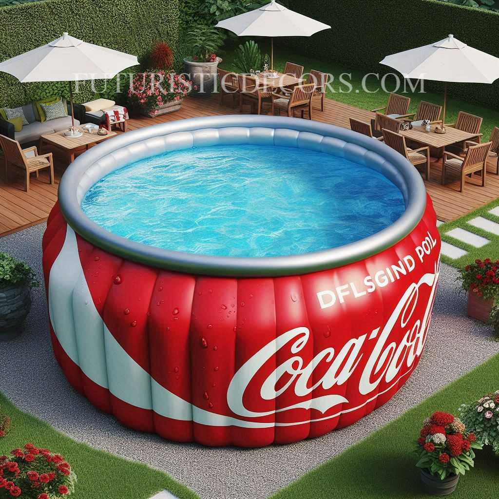 Coca Cola Shaped Pool