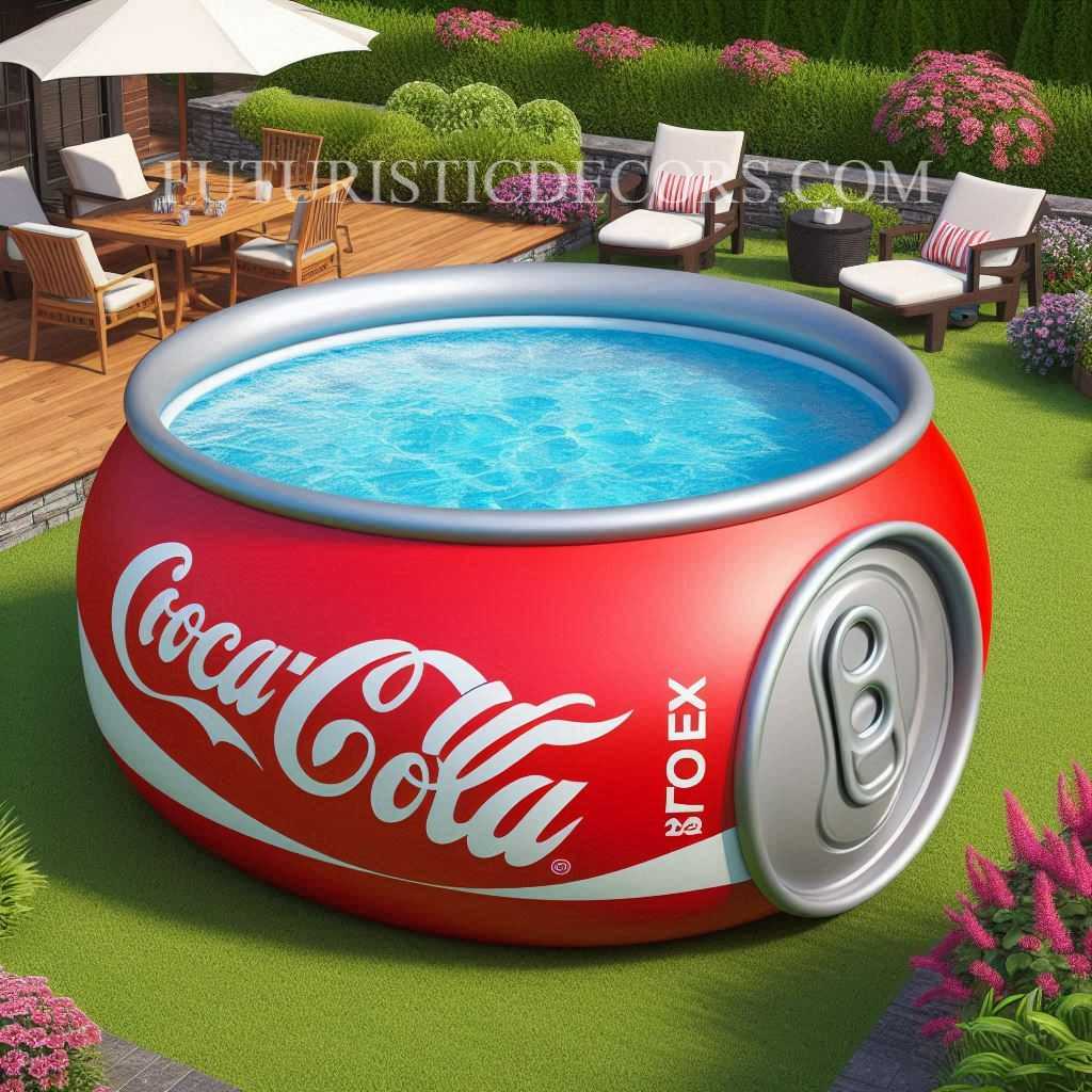 Coca Cola Shaped Pool