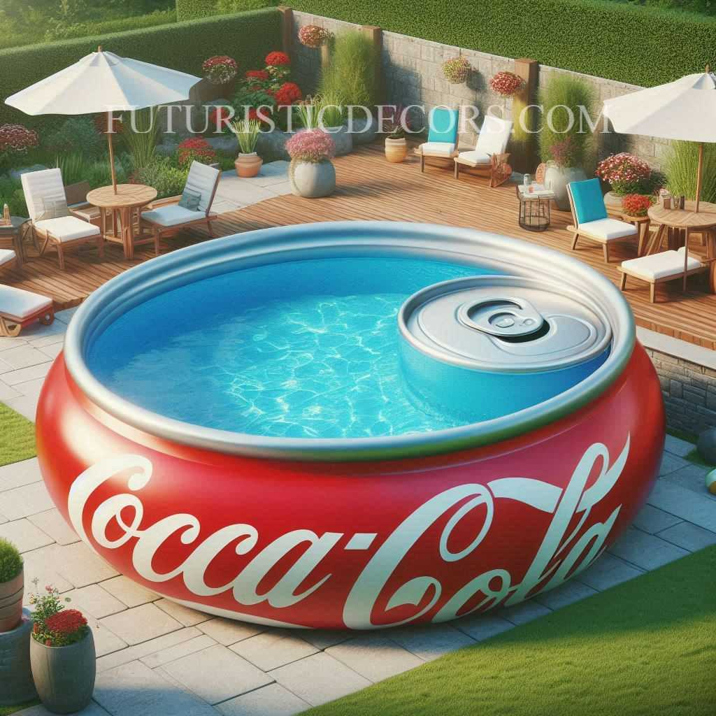 Coca Cola Shaped Pool