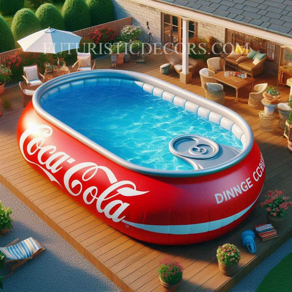 Coca Cola Shaped Pool