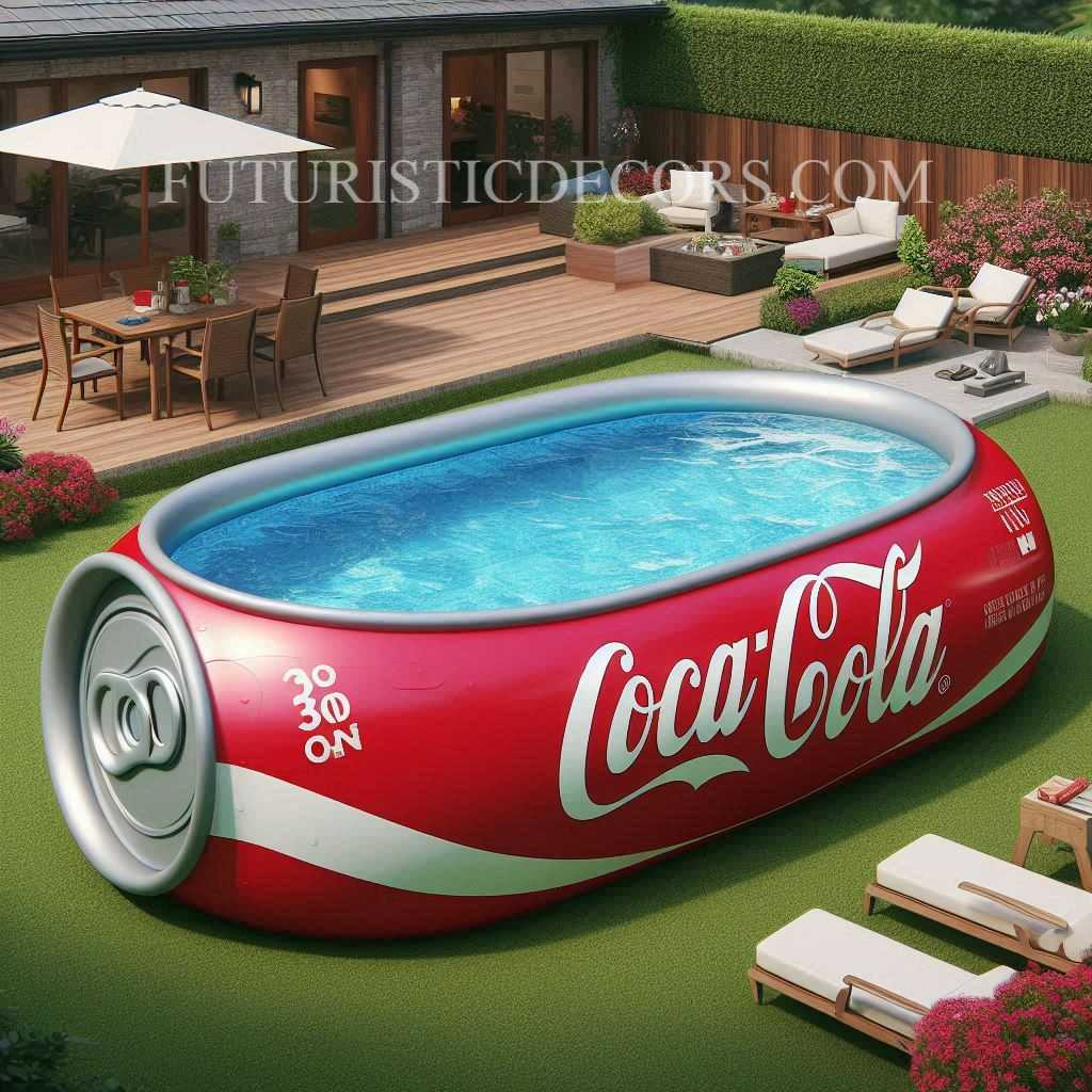 Coca Cola Shaped Pool