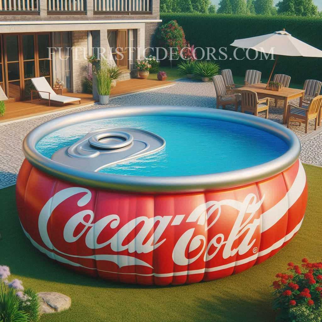 Coca Cola Shaped Pool