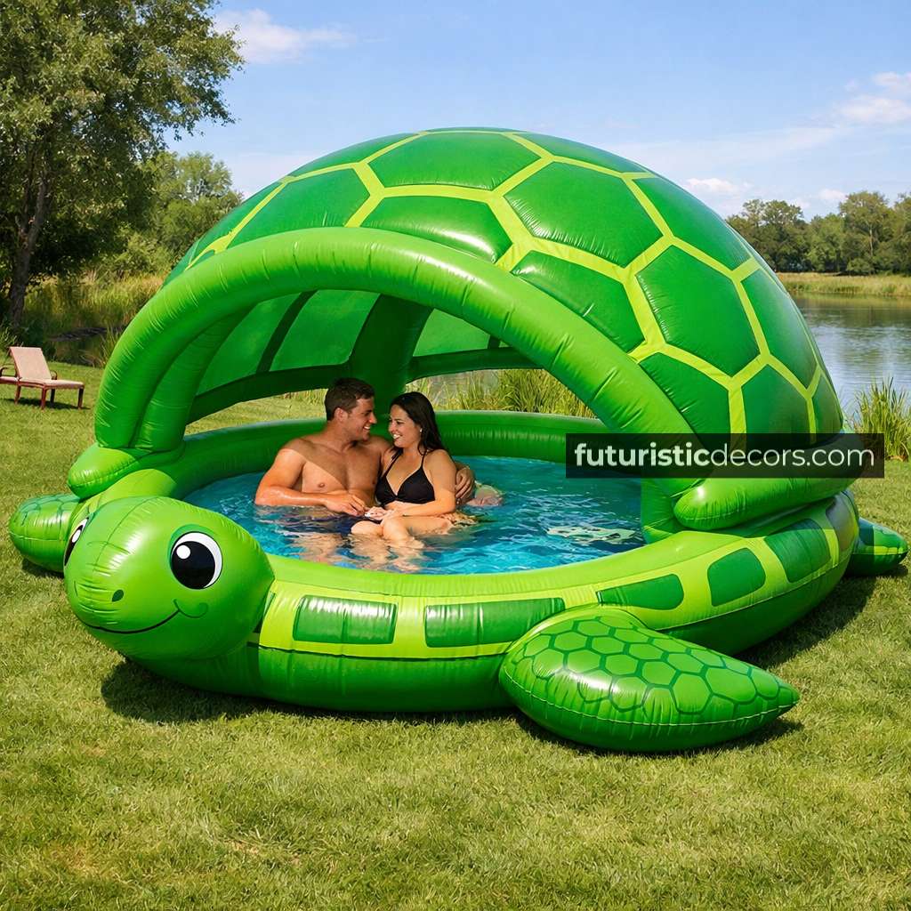 Inflatable Turtle Pool