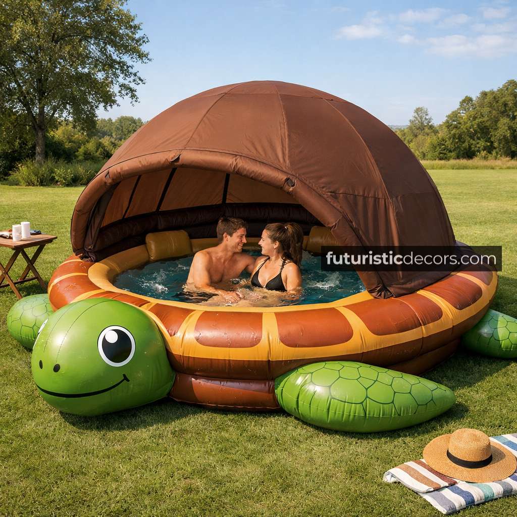Inflatable Turtle Pool