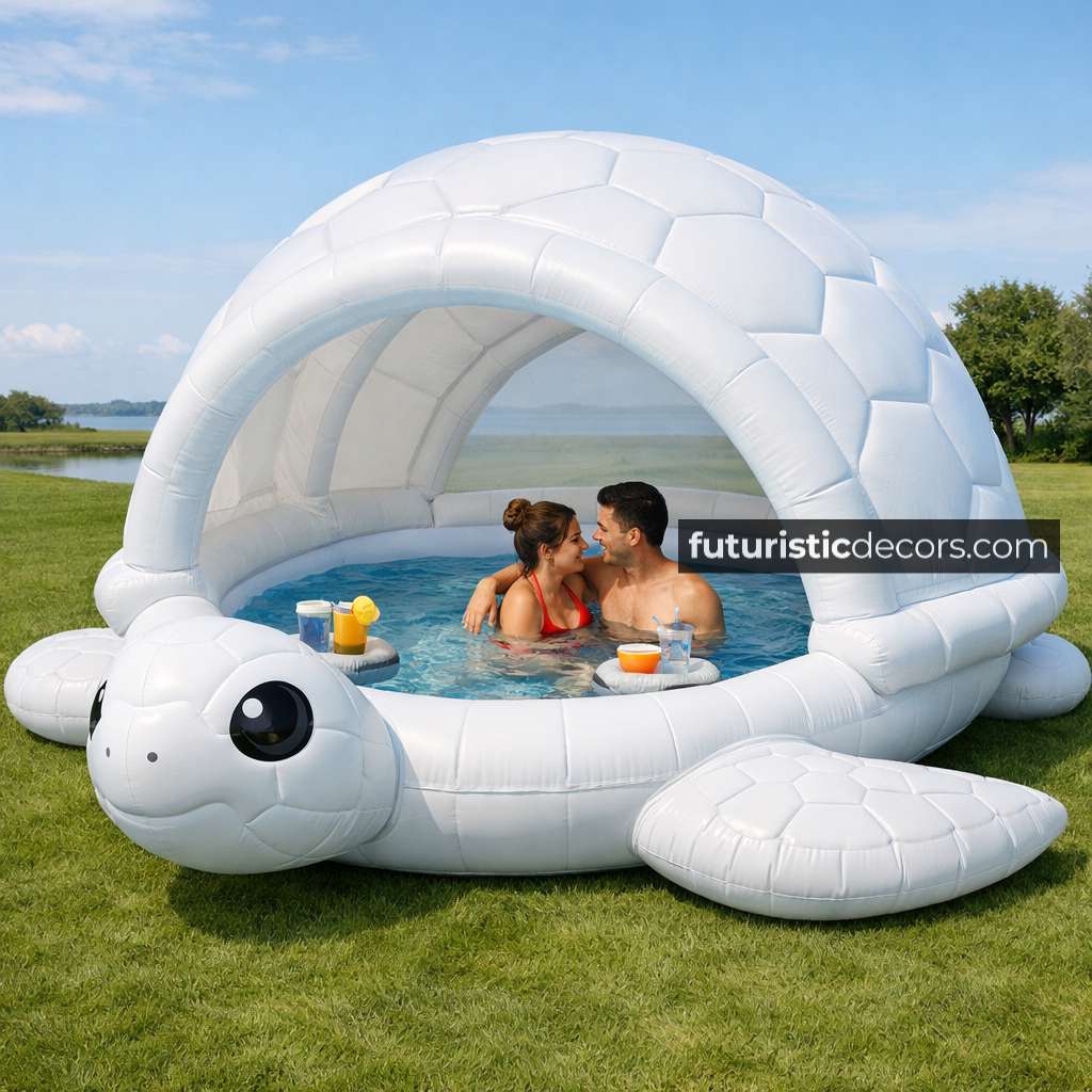 Turtle Inflatable Dome Pools