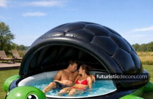 Inflatable Turtle Pool | The Cutest Outdoor Pool Trend of 2026 Turtle Inflatable Dome Pools