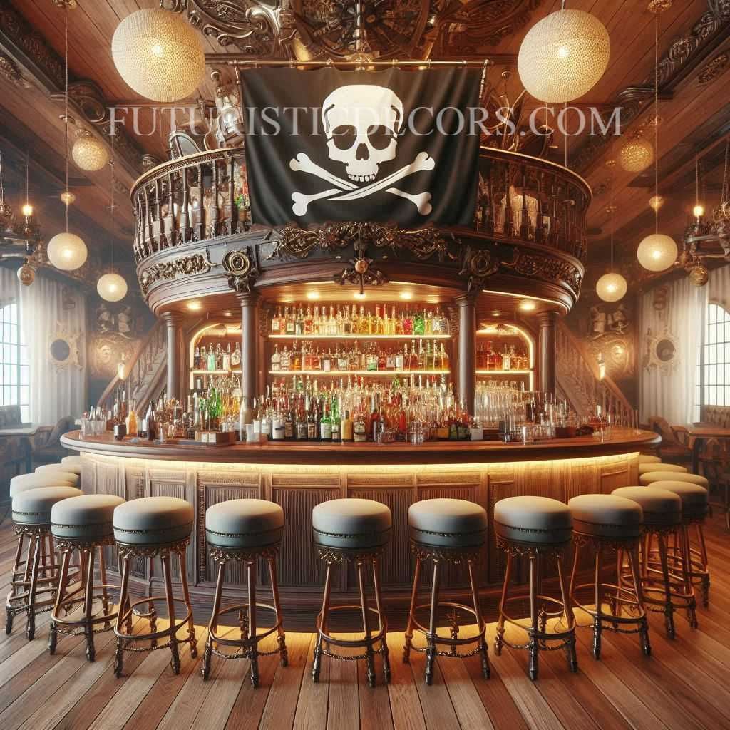 Pirate Ship Home Bars