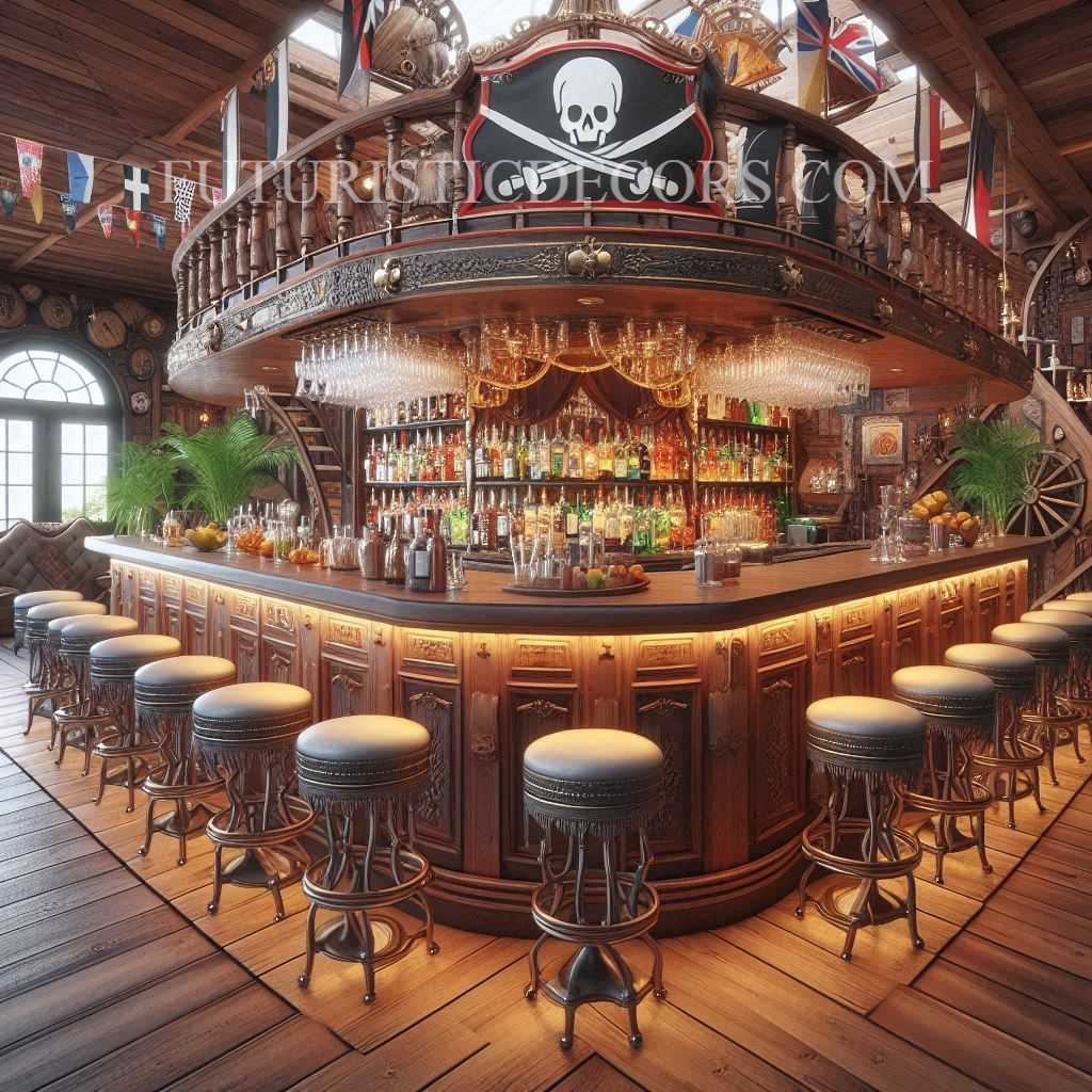 Pirate Ship Home Bars