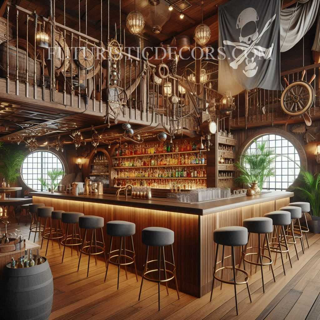 Pirate Ship Home Bars