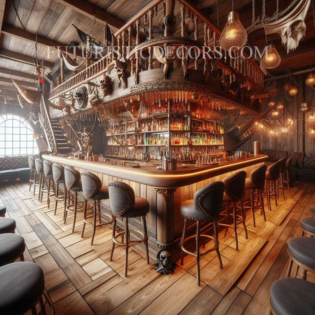 Pirate Ship Home Bars