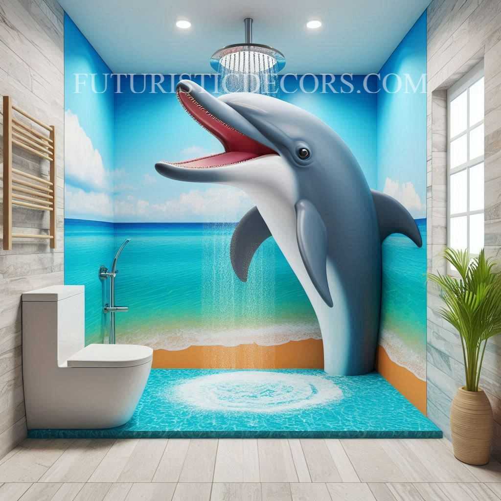 Sea Animal Inspired Shower