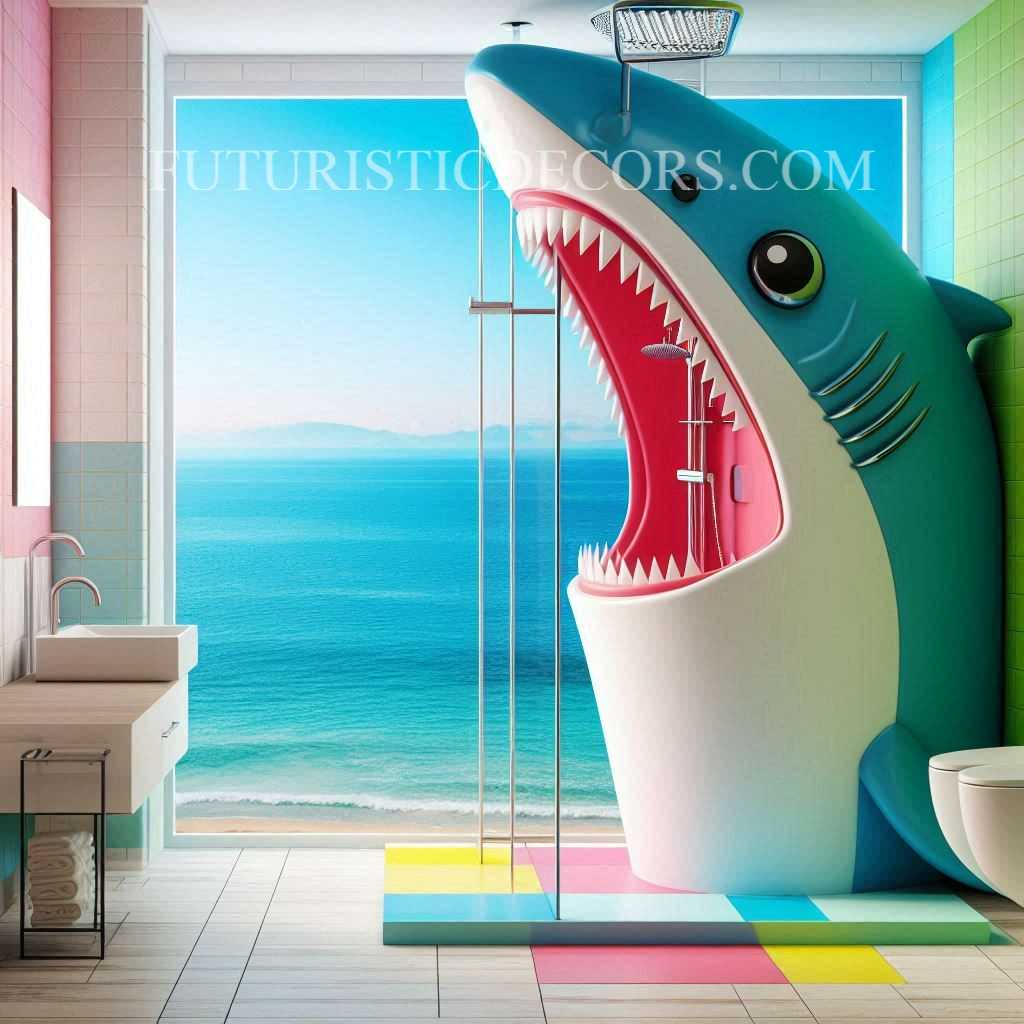 Sea Animal Inspired Shower