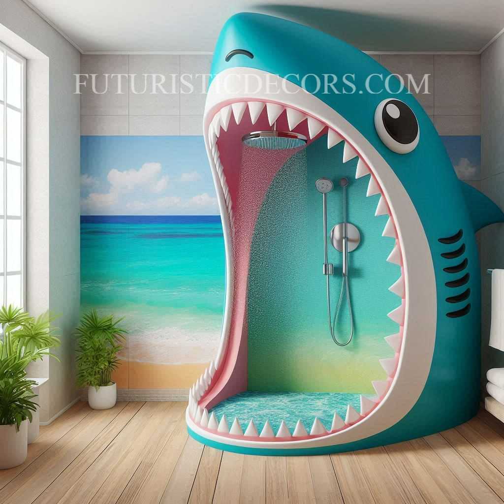 Sea Animal Inspired Shower