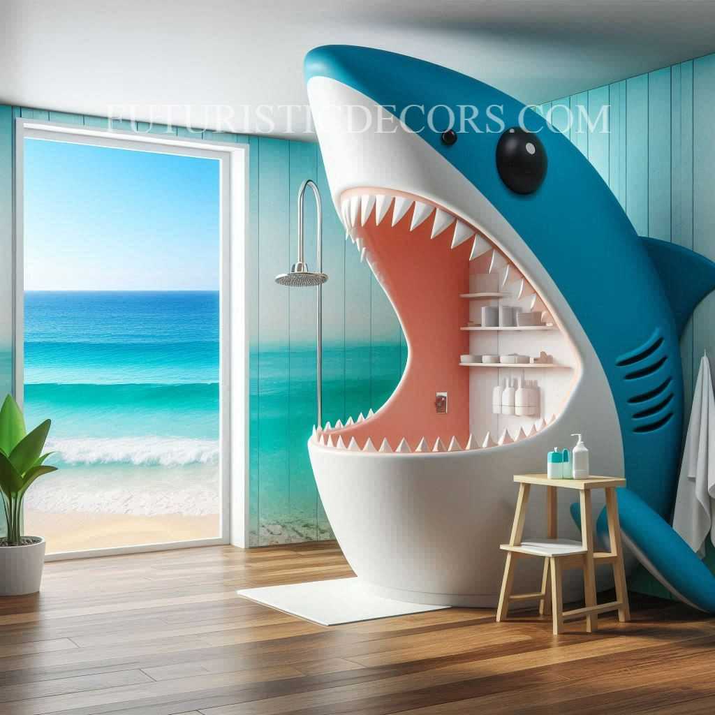 Sea Animal Inspired Shower