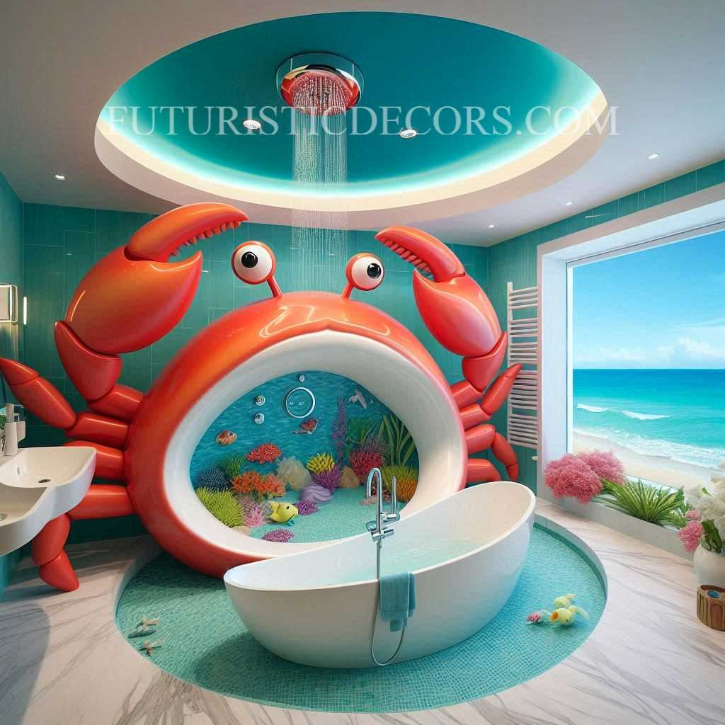 Sea Animal Inspired Shower