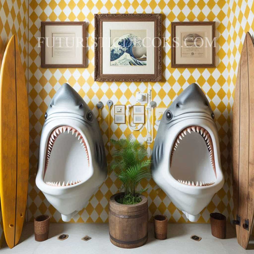 Shark Urinal