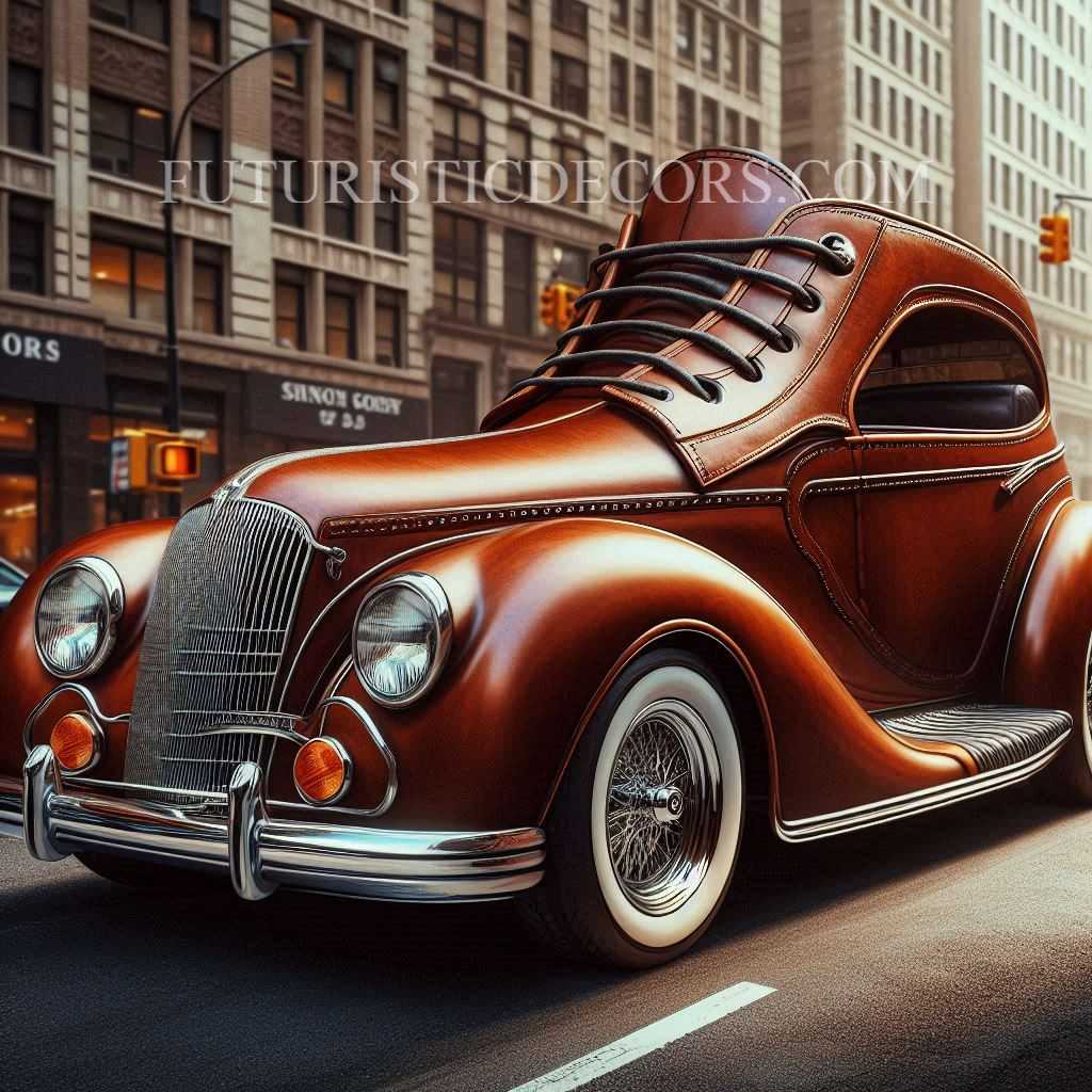 Leather Shoe Car