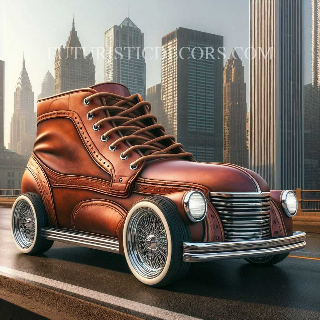 Leather Shoe Car