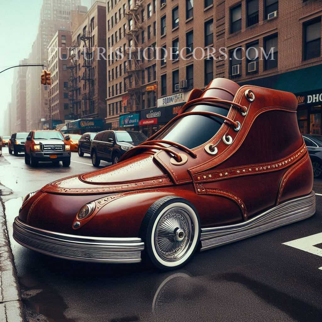 Leather Shoe Car