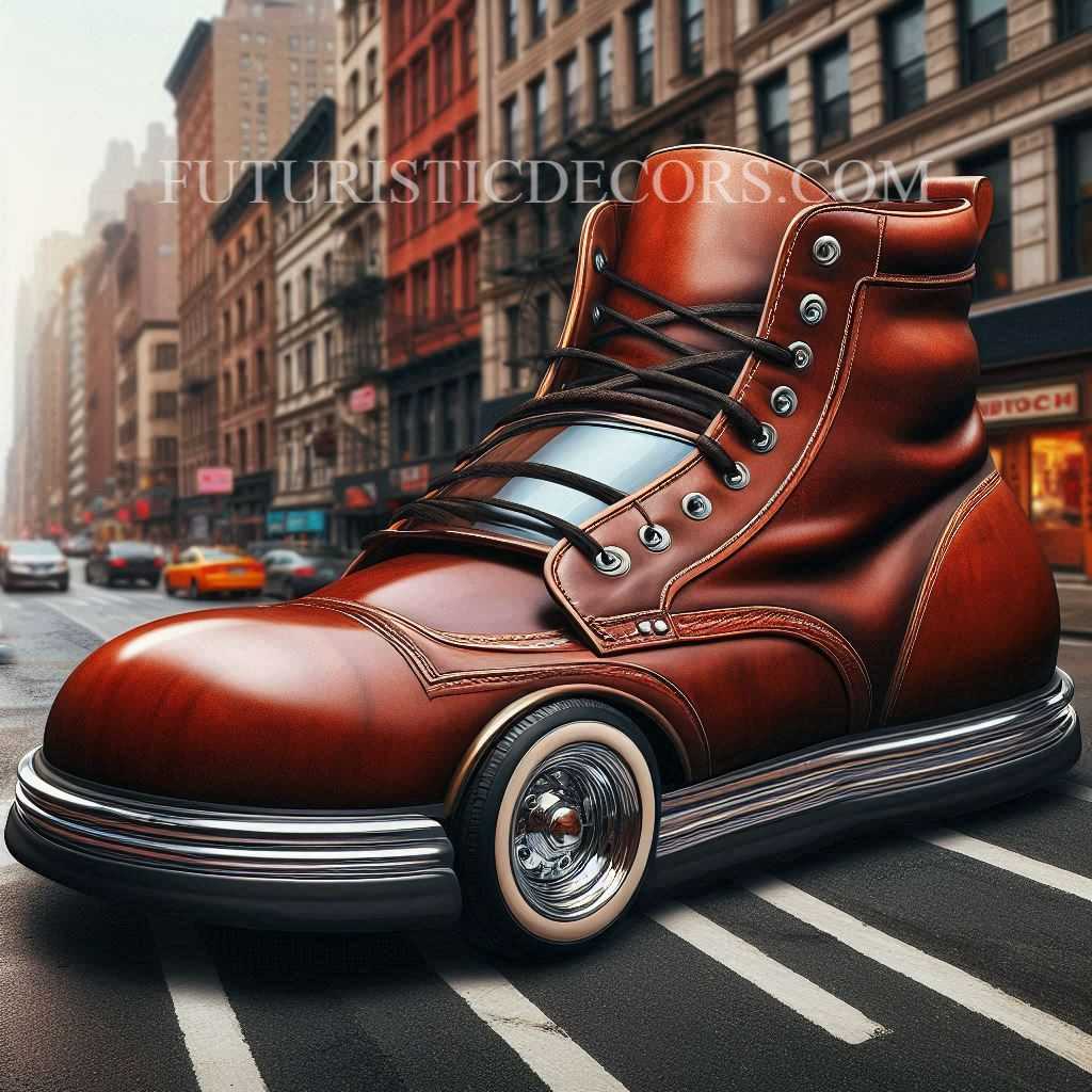 Leather Shoe Car