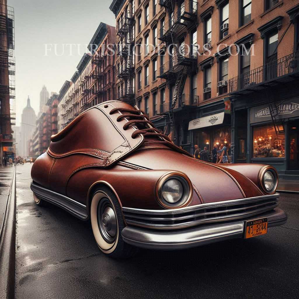 Leather Shoe Car