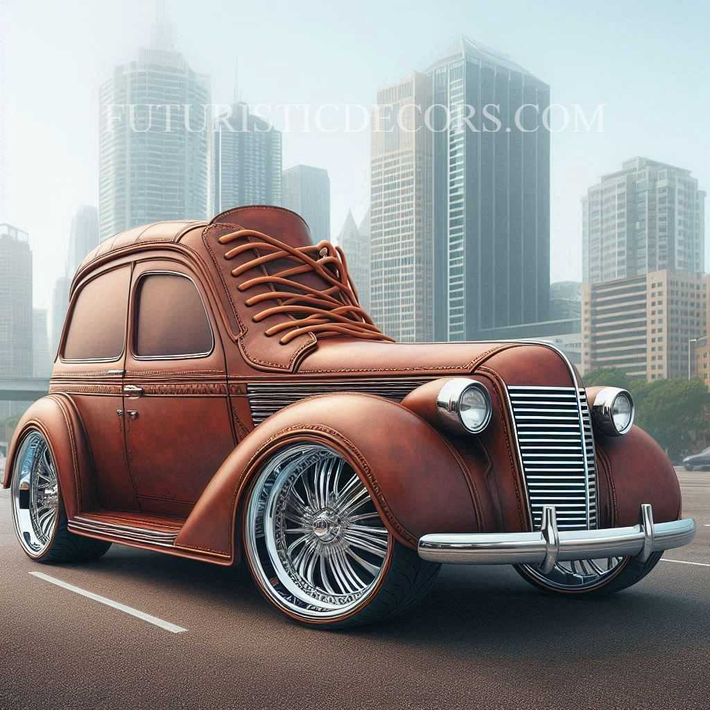 Leather Shoe Car