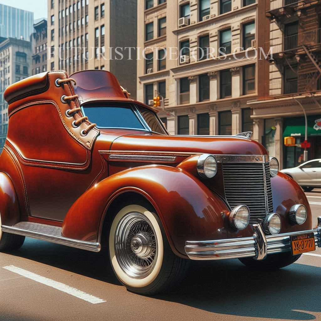 Leather Shoe Car