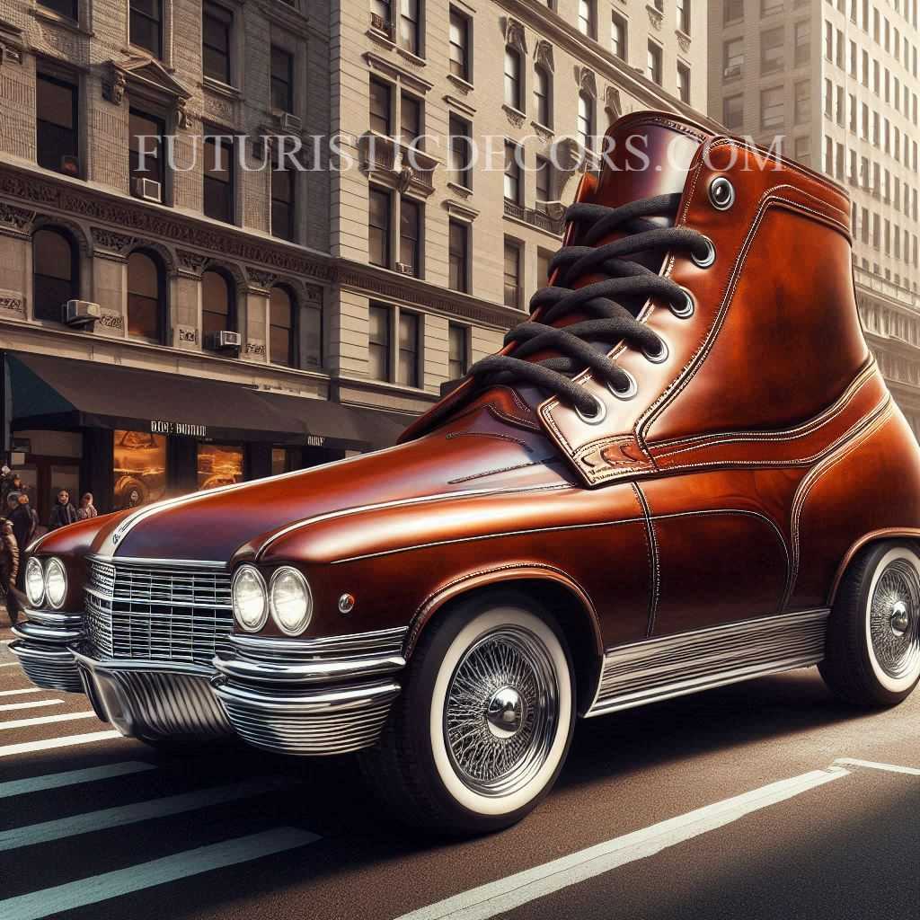 Leather Shoe Car